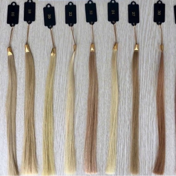 Assorted Hair Color Extensions Set - Picture 2 of 4